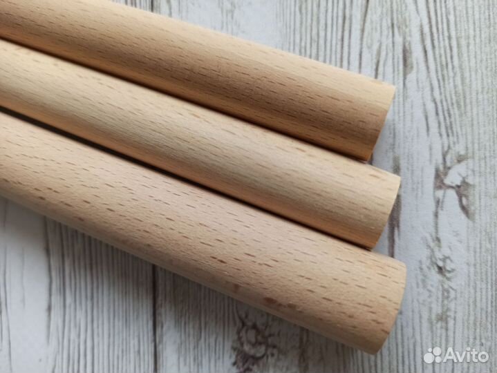 Буковые палочки для макраме для рукоделия