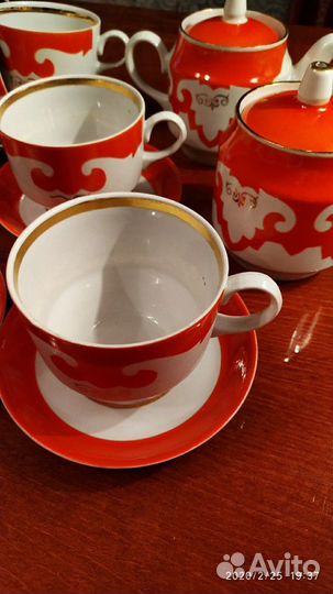 Сервиз чайный СССР новый