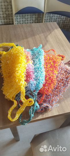 Мочалка ручной работы