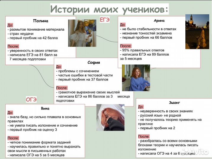 Репетитор по русскому языку ЕГЭ ОГЭ