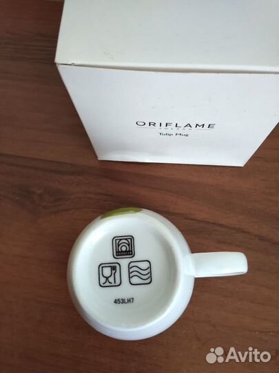 Кружка с цветами керамика