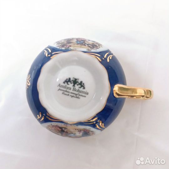 Чайная пара фарфор Чехия