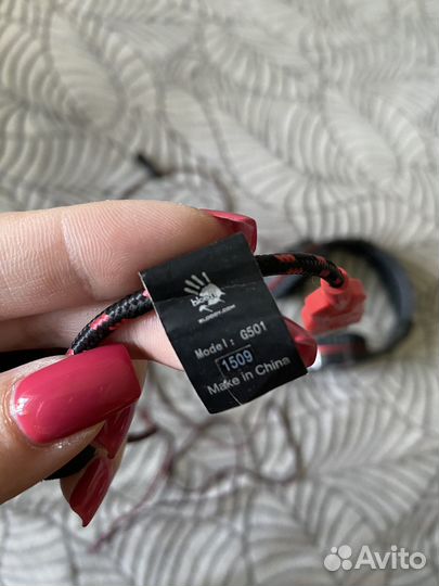 Наушники a4tech bloody g501