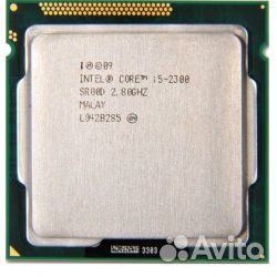 Процессор Intel core i5 2300