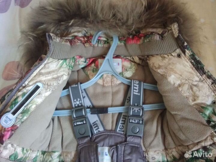 Комбинезон зимний для девочки