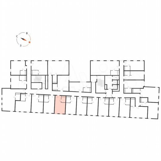 Апартаменты-студия, 27,3 м², 3/10 эт.