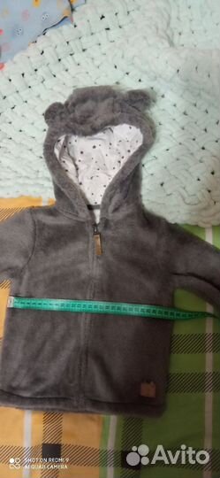 Теплая кофта для малыша