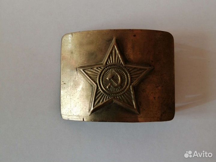 Пряжка на ремень СССР