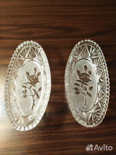 Вазы хрустальные