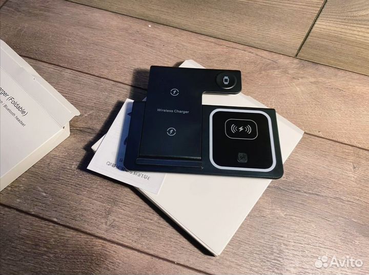 Беспроводная зарядная станция 3 в 1