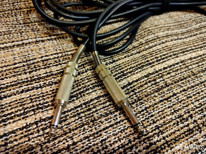 Гитарный провод кабель шнур 6 метров jack 6.3