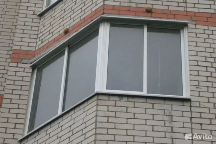 Остекление балконов. Балкон под ключ Остекление