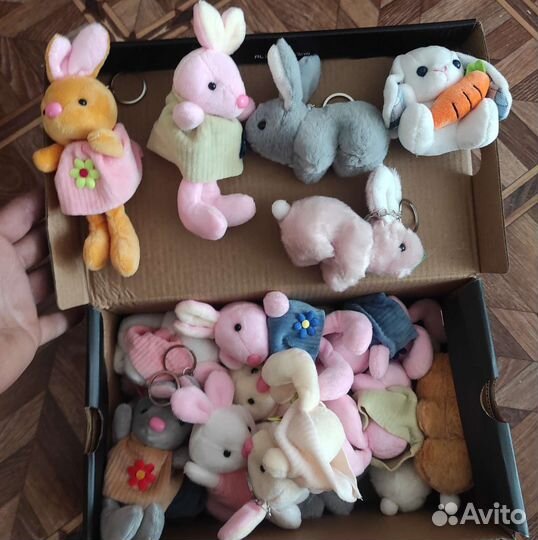 Мягкие игрушки для букета и сувениров