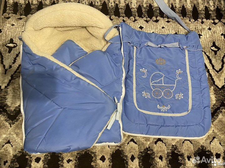 Конверт на выписку зимний