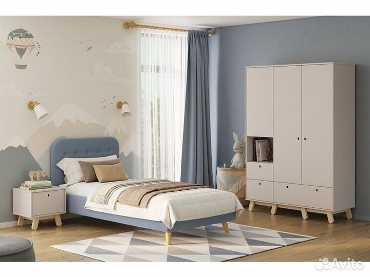 Тумба прикроватная Анджи Latte