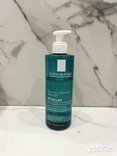 La roche posay effaclar микроотшелушивающий гель