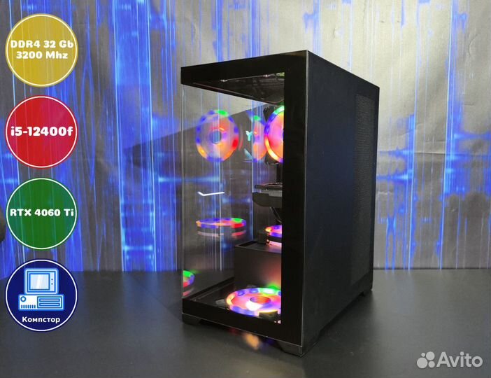 Мощный игровой i5-RTX4060Ti-32DDR4-BIF17965248-B760