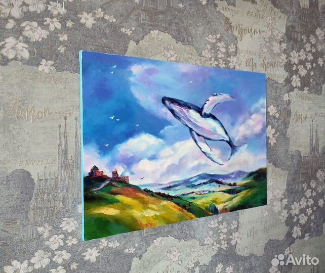 Картина маслом на холсте 