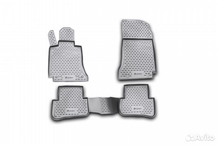 Коврики в салон Mercedes-Benz С-Class W204 2007-14