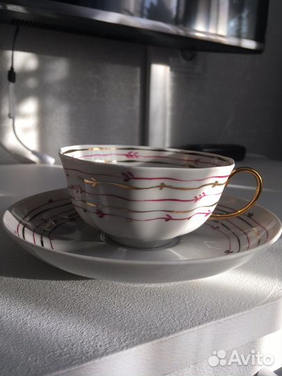 Сервиз чайный остатки Нежность Дулево