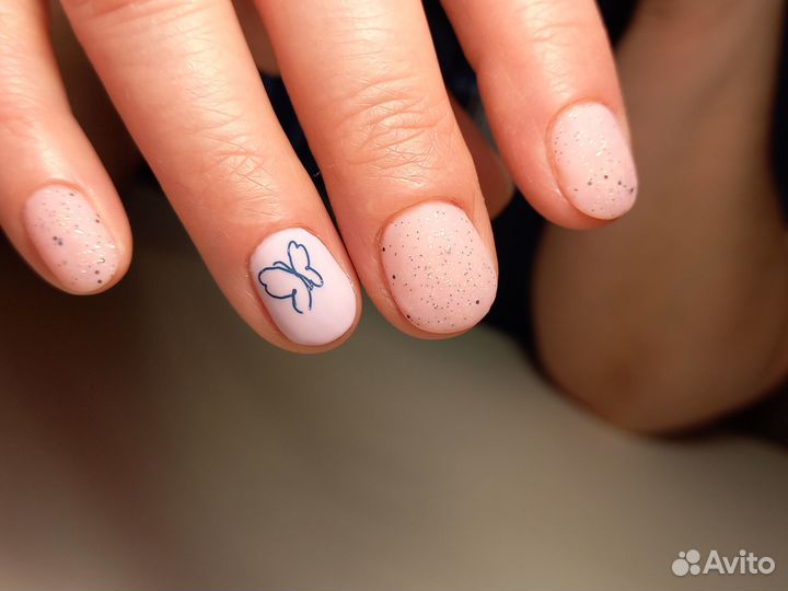 Маникюр гель лак