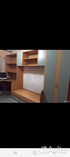 Детская стенка, кровать