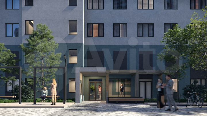 2-к. квартира, 48,7 м², 18/23 эт.