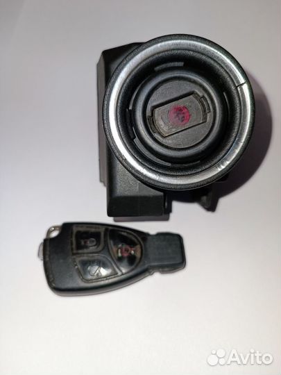 Замок зажигания с ключом на Мерседес