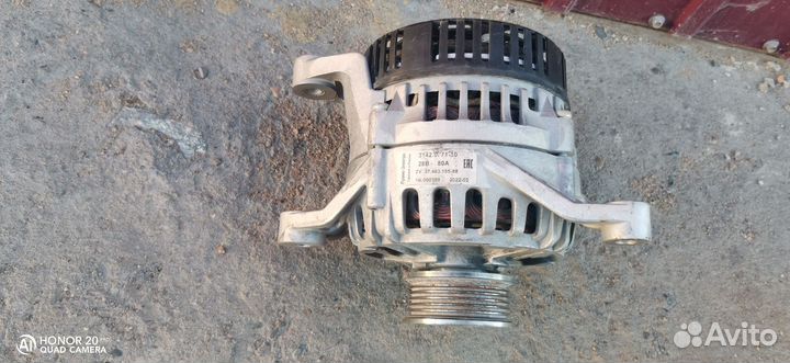 Генератор 28В 80А