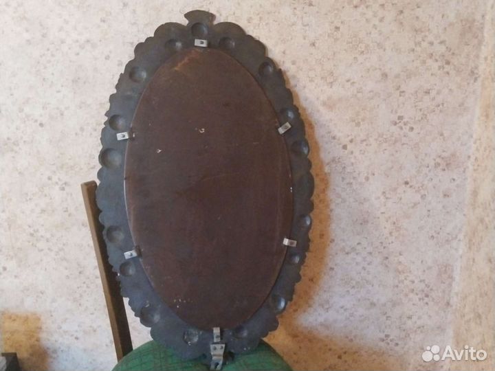 Зеркало силуминовая рама СССР 53*71