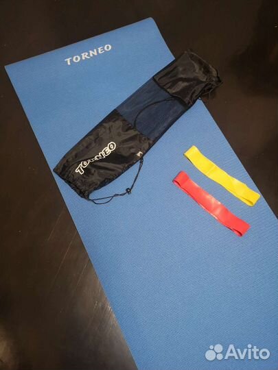 Коврик для фитнеса и йоги tourneo