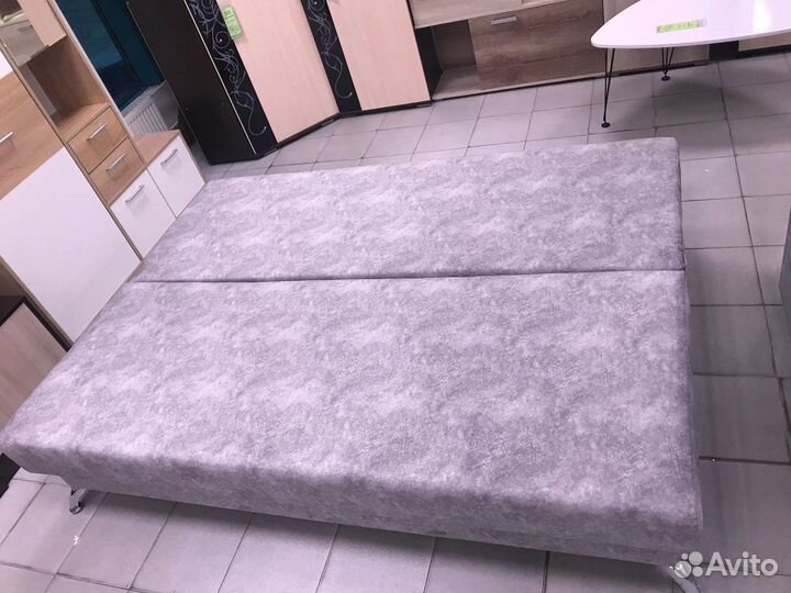 Диван-кровать канапе серый