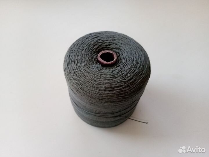 Нитки швейные в бобине 1000 м. № 3, серые