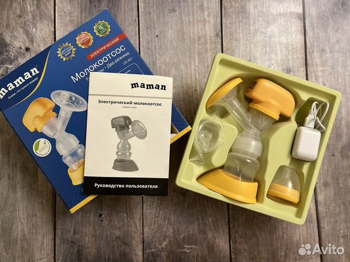 Молокоотсос электрический maman