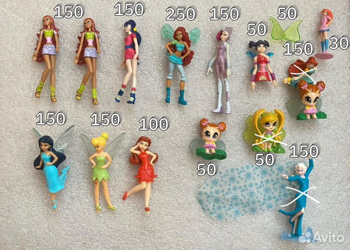 Игрушки из киндер сюрприза