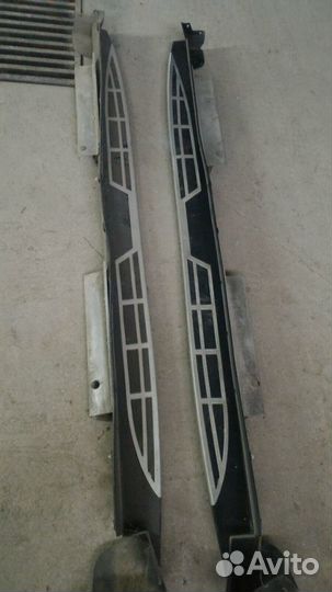 Два порога Hyundai Grand Santa Fe