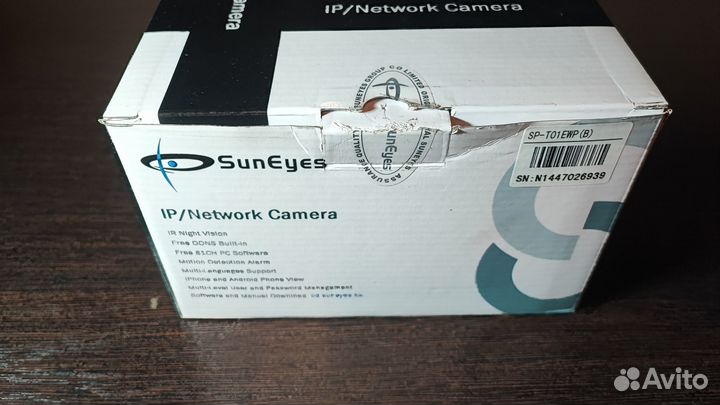 Камера видеонаблюдения SunEyes SP- T01EWP wifi