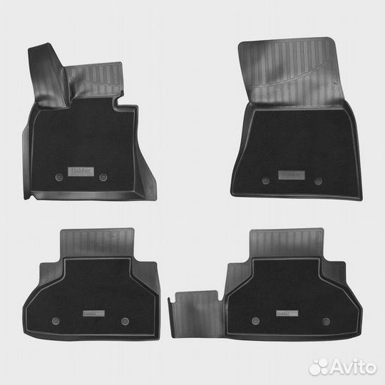 Коврики салона BMW X6 F16 комбинированные