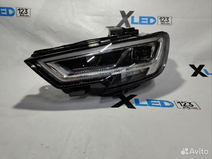 Фара правая левая A3 8V 2017+ рест LED