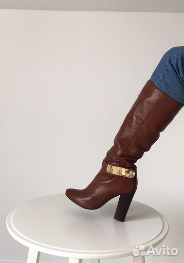 Сапоги женские натуральная кожа демисезонные 36 р