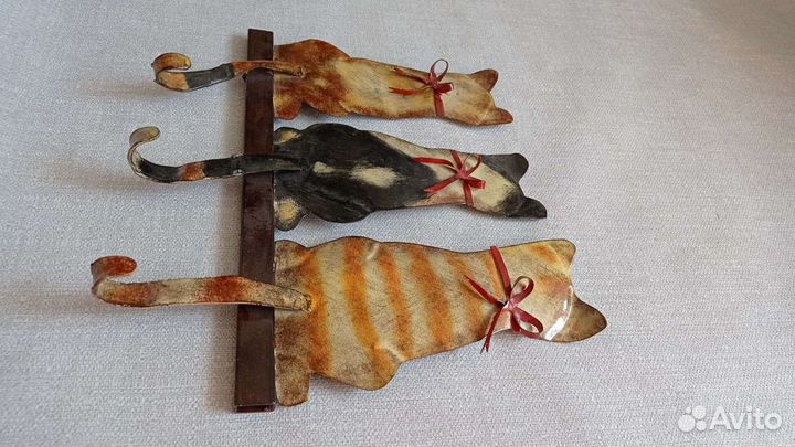 Крючки для полотенец, одежды котики