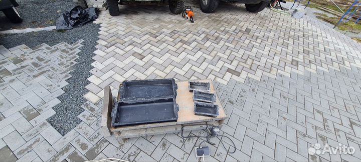 Вибростол для тротуарной плитки