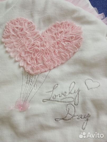 Конверт летний на выписку и в коляску девочке