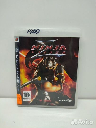 Диск Ninja Gaiden Sigma для PS3