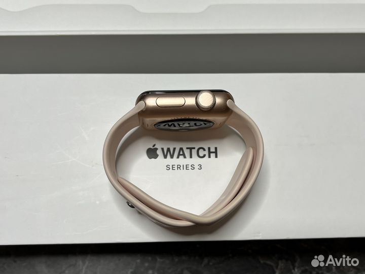 Часы Apple Watch 3 38 mm 85 акб
