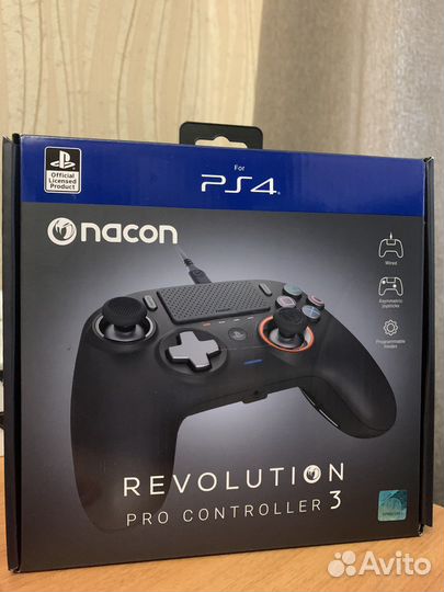 Геймпад новый Nacon Revolution Pro 3 PC, PS4
