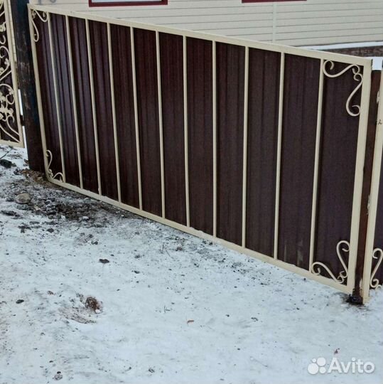 Кованые ворота, заборы, скамейки, ограды и многое