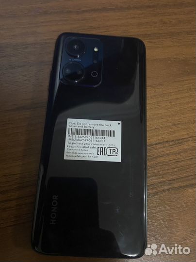 Телефон honor x 7 a