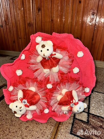 Букет из мишек