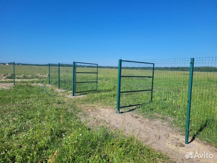 Заборы из профнастила/евроштакетника, ворота